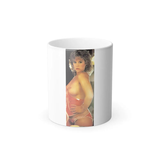 Linda Blair #158 - Topless_1 (Vintage Female Icons) Color Changing Mug 11oz-11oz-Go Mug Yourself