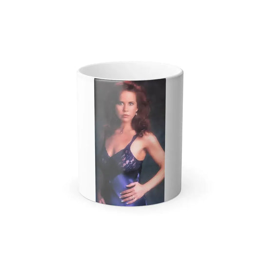 Linda Blair #161 (Vintage Female Icon) Color Changing Coffee Mug 11oz - Go Mug Yourself