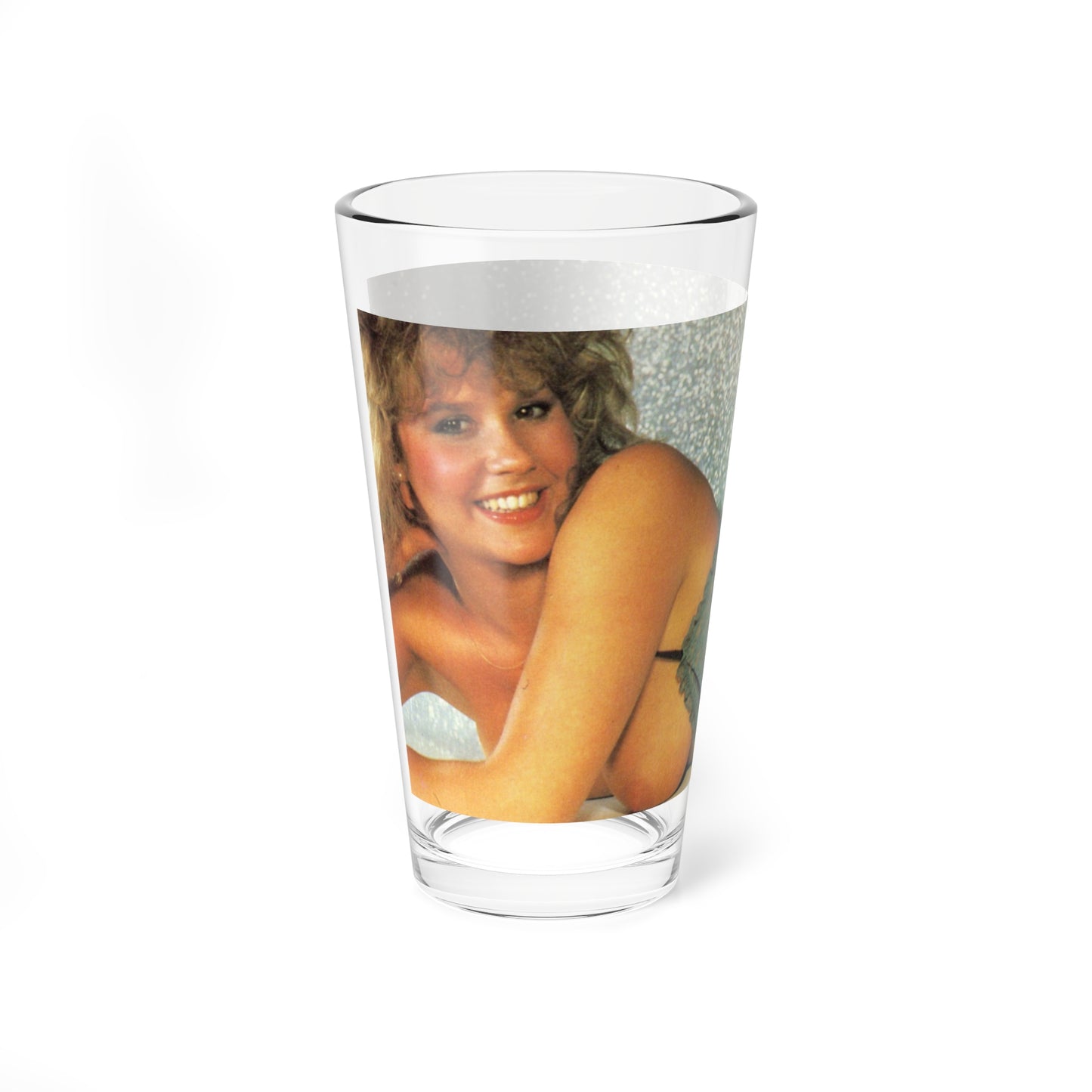 Linda Blair #164 - Topless (Vintage Female Icon) Pint Glass 16oz-Go Mug Yourself