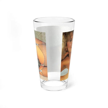 Linda Blair #164 - Topless (Vintage Female Icon) Pint Glass 16oz - Go Mug Yourself