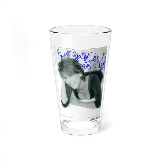 Linda Blair #17 (Vintage Female Icon) Pint Glass 16oz 16oz - Go Mug Yourself