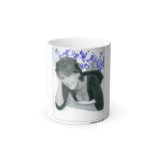 Linda Blair #17 (Vintage Female Icons) Color Changing Mug 11oz-11oz-Go Mug Yourself