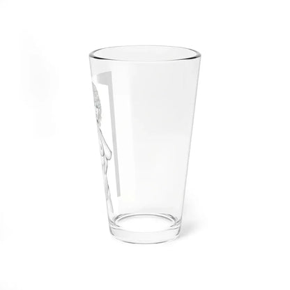 Linda Blair #170 - Nude Pencil Drawing (Vintage Female Icon) Pint Glass 16oz - Go Mug Yourself