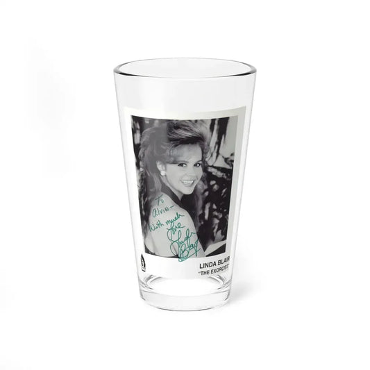 Linda Blair #183 (Vintage Female Icon) Pint Glass 16oz 16oz - Go Mug Yourself