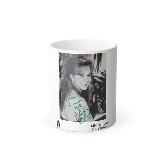 Linda Blair #183 (Vintage Female Icons) Color Changing Mug 11oz-11oz-Go Mug Yourself