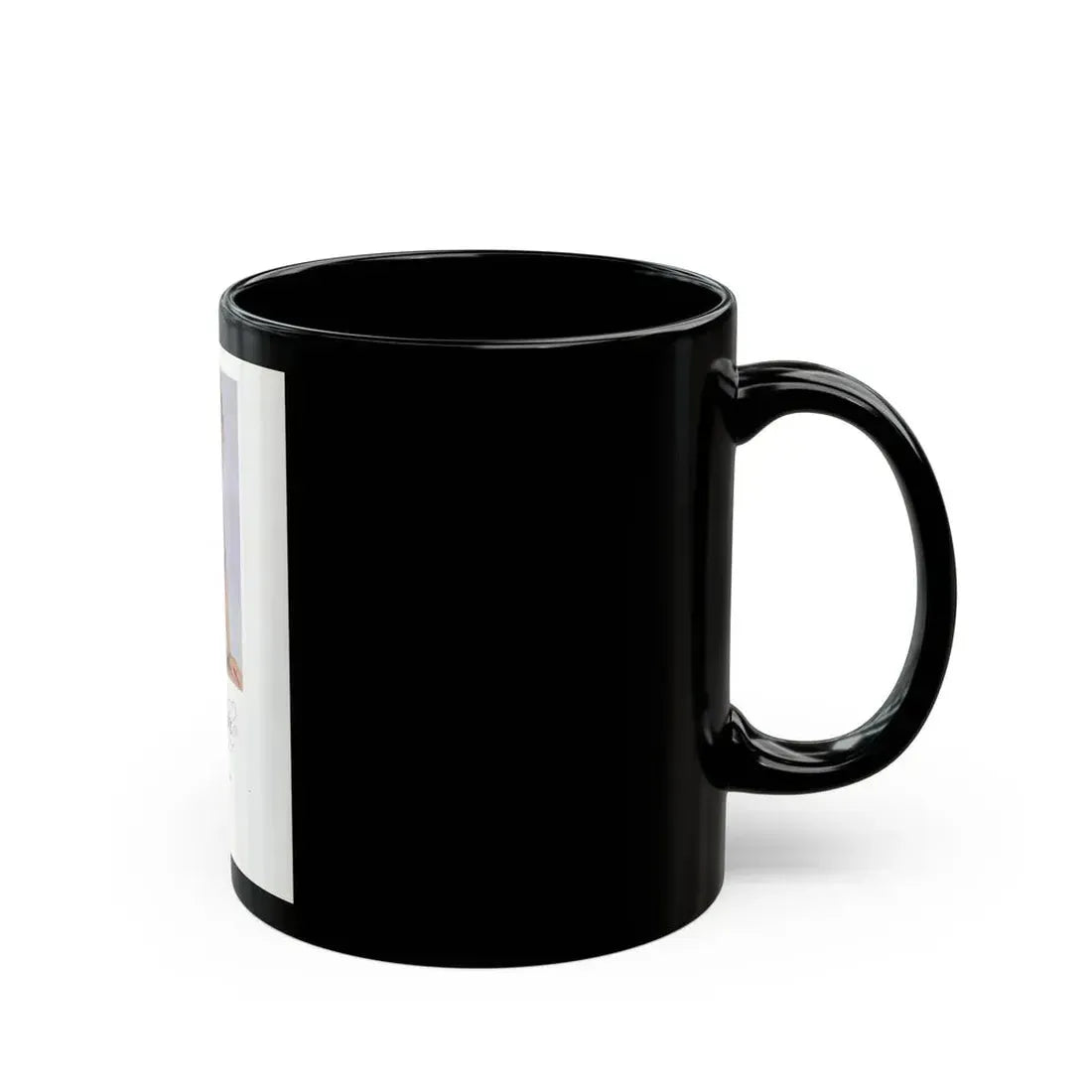 Linda Blair #184 - Partially Topless (Vintage Female Icon) Black Coffee Mug - Go Mug Yourself