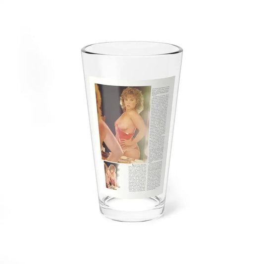 Linda Blair #185 - Topless (Vintage Female Icon) Pint Glass 16oz 16oz - Go Mug Yourself