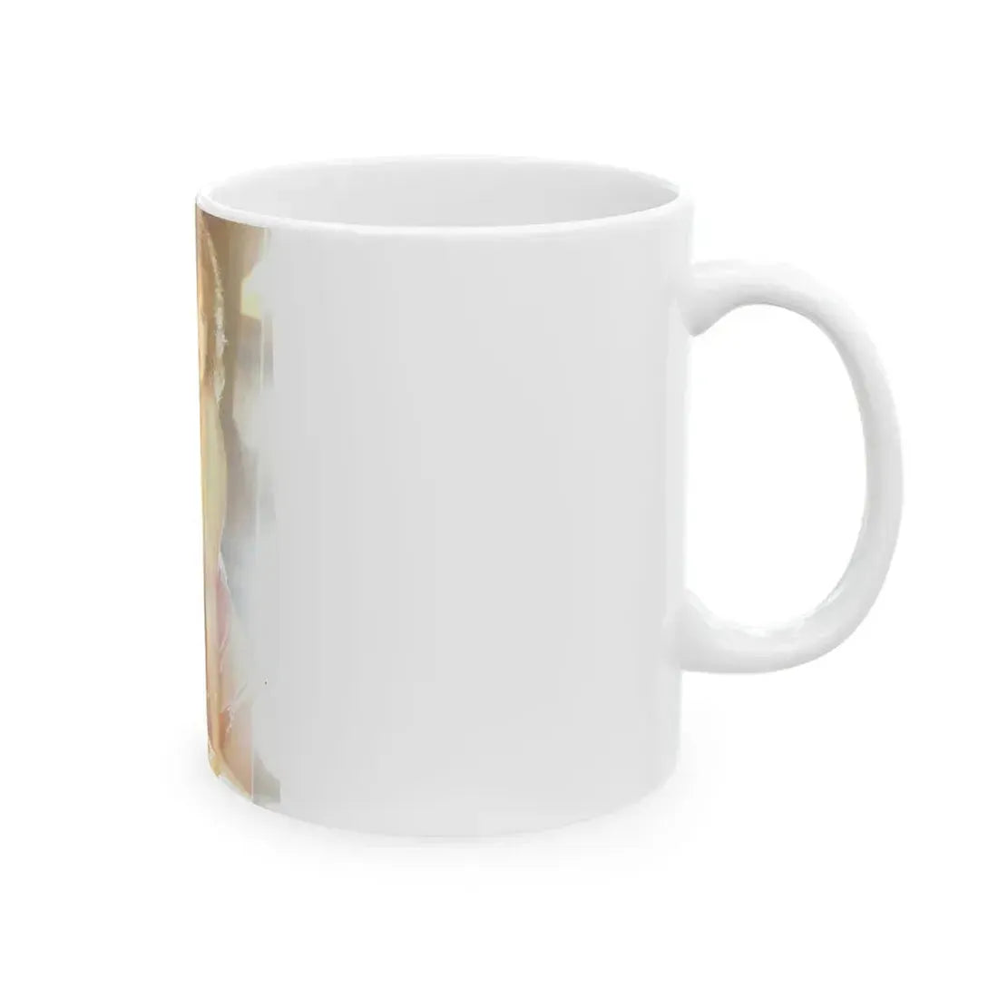 Linda Blair #186 - Topless (Vintage Female Icon) White Coffee Mug - Go Mug Yourself