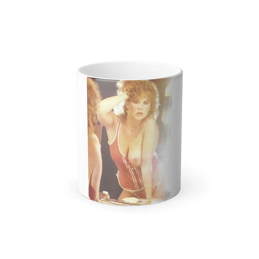 Linda Blair #186 - Topless (Vintage Female Icons) Color Changing Mug 11oz-11oz-Go Mug Yourself