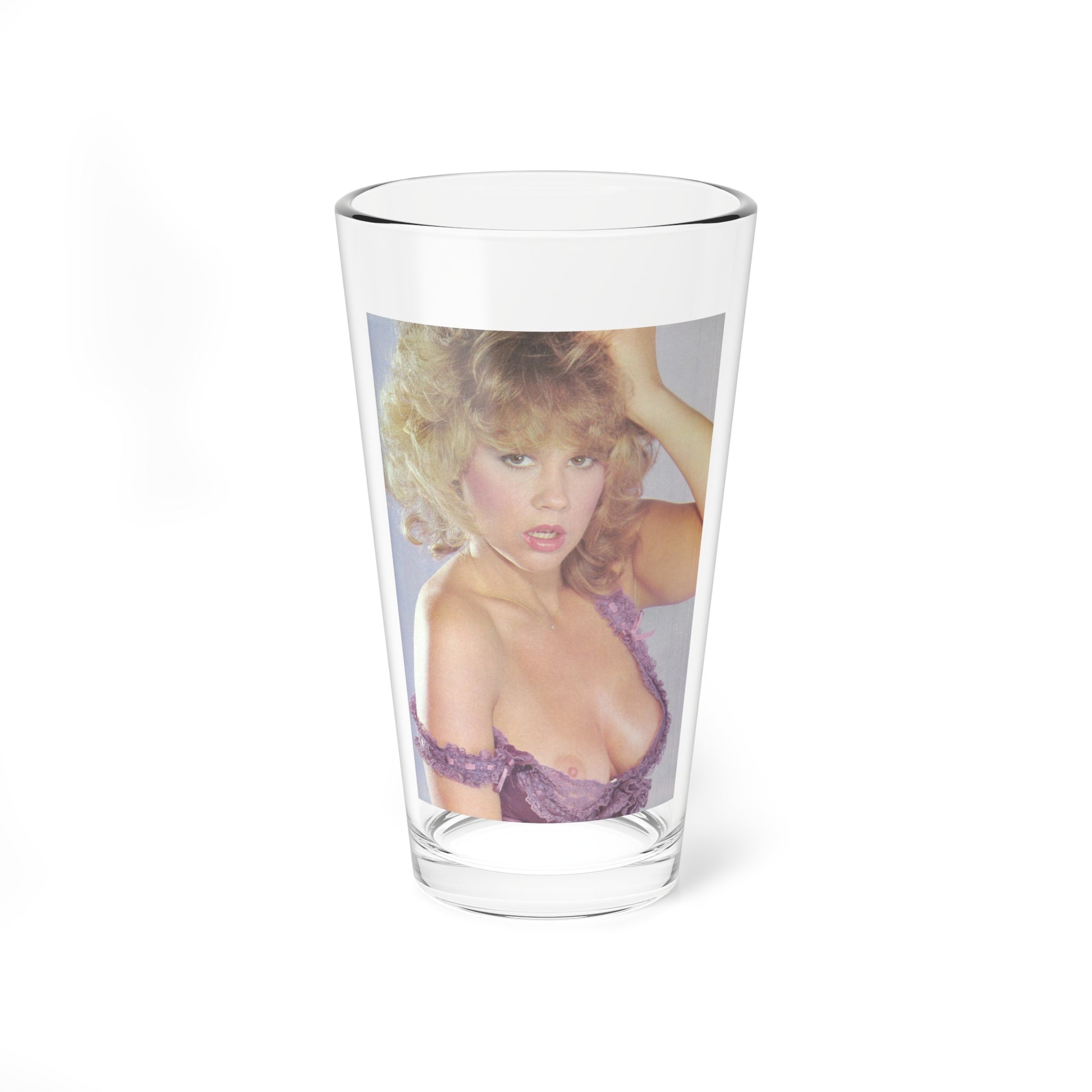 Linda Blair #187 - Topless (Vintage Female Icon) Pint Glass 16oz-16oz-Go Mug Yourself