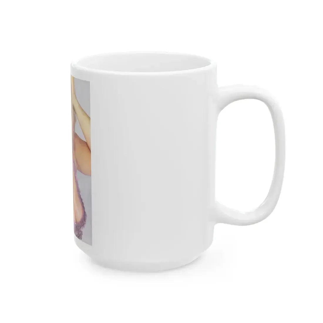 Linda Blair #187 - Topless (Vintage Female Icon) White Coffee Mug - Go Mug Yourself