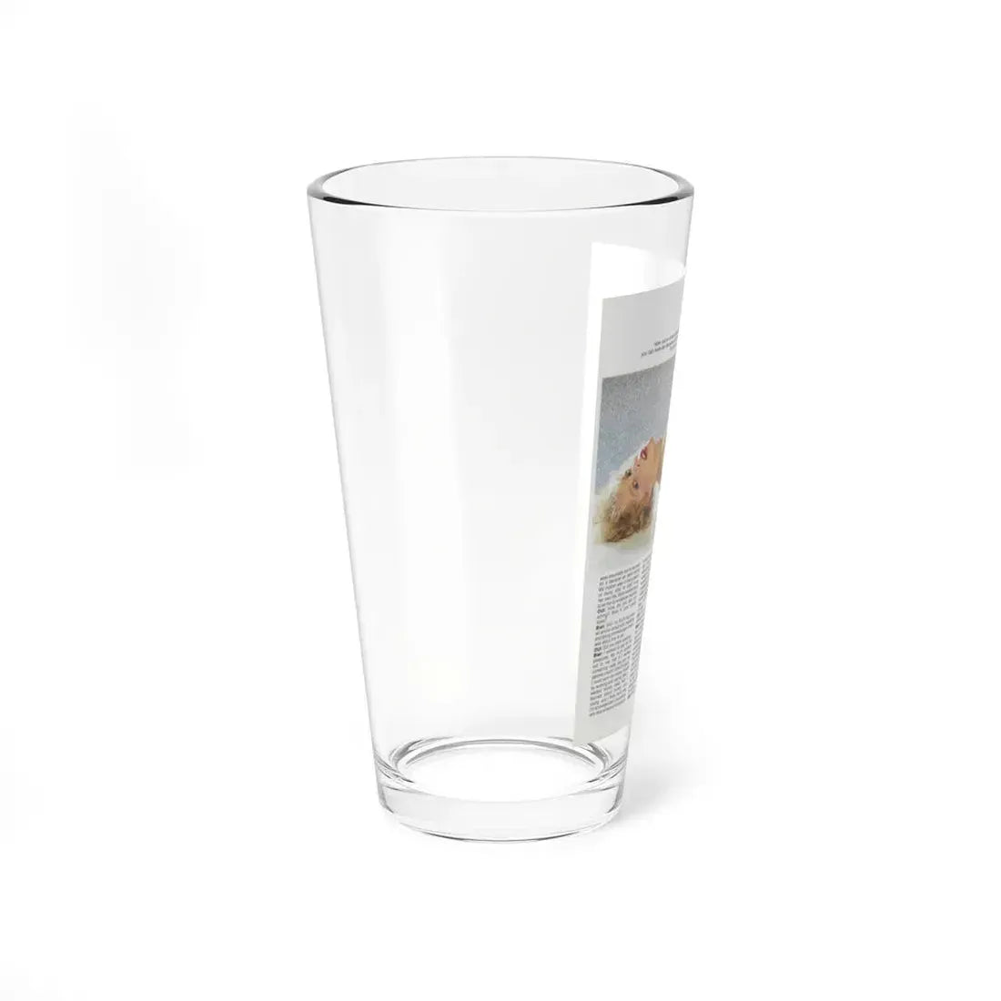Linda Blair #188 - Topless (Vintage Female Icon) Pint Glass 16oz - Go Mug Yourself