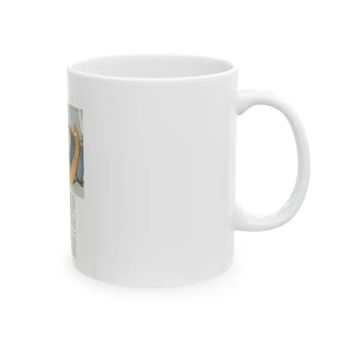 Linda Blair #188 - Topless (Vintage Female Icon) White Coffee Mug - Go Mug Yourself