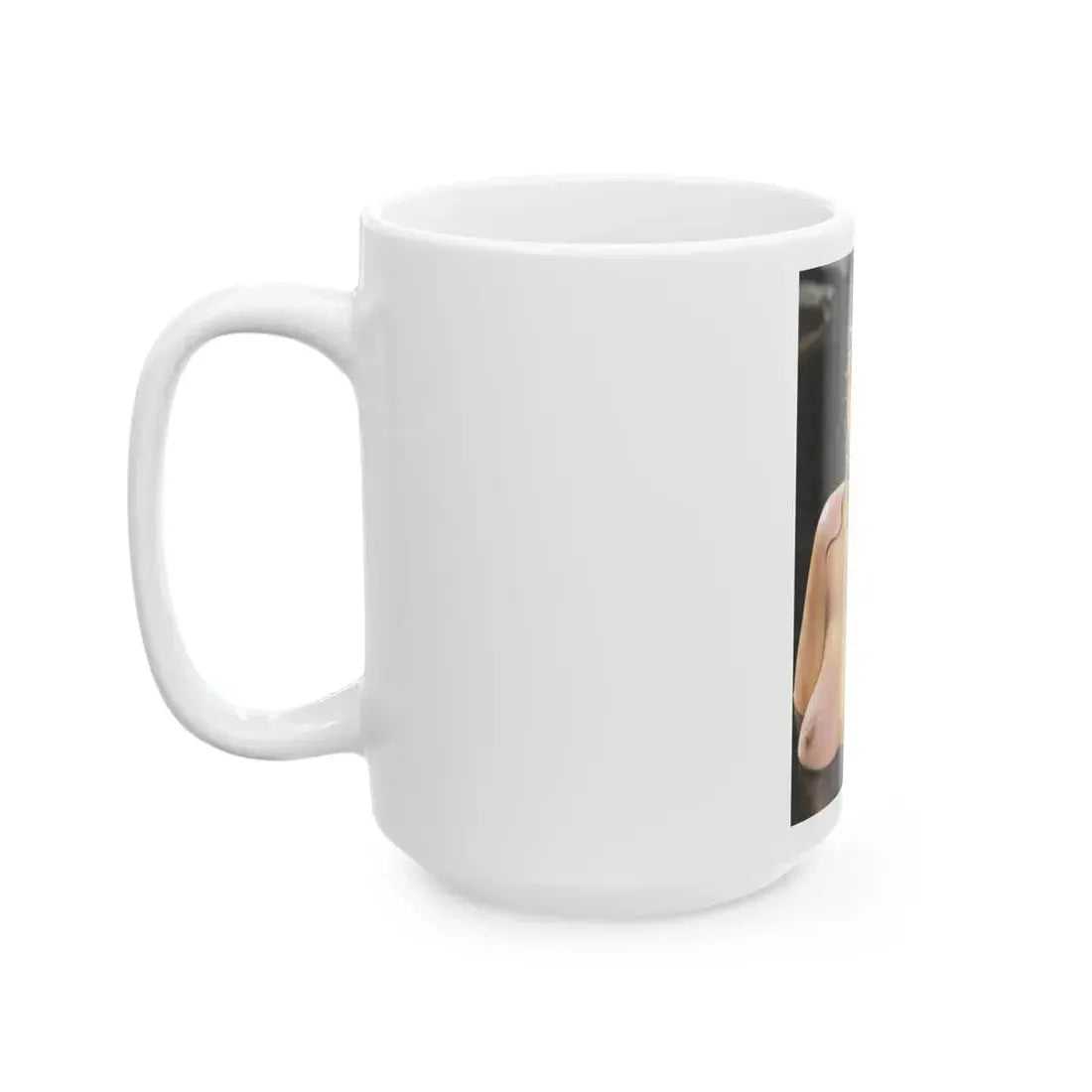 Linda Blair #189 - Topless (Vintage Female Icon) White Coffee Mug - Go Mug Yourself