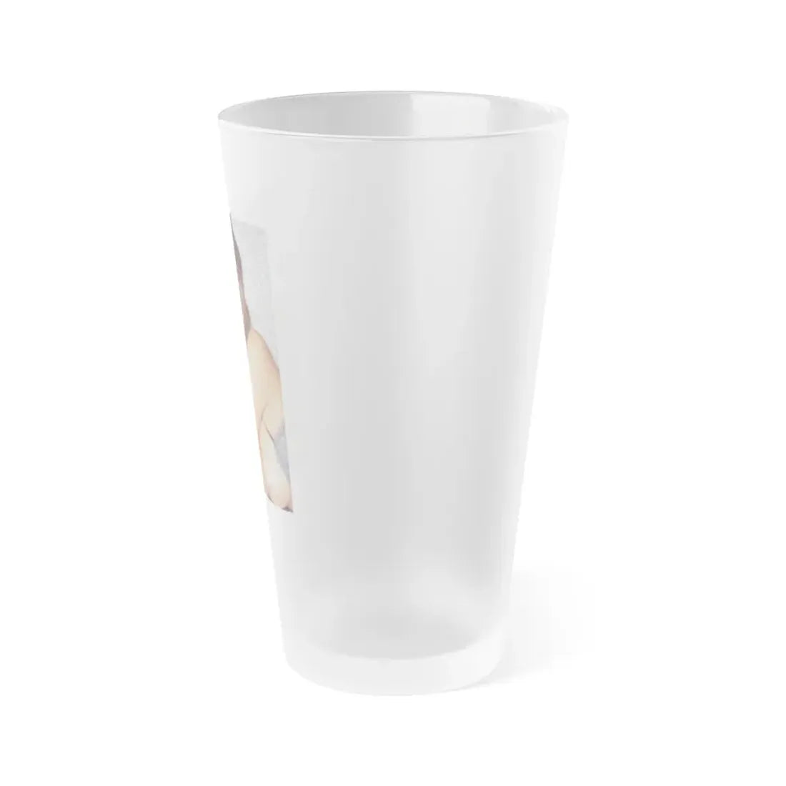 Linda Blair #190 - Topless (Vintage Female Icon) Frosted Pint Glass 16oz - Go Mug Yourself