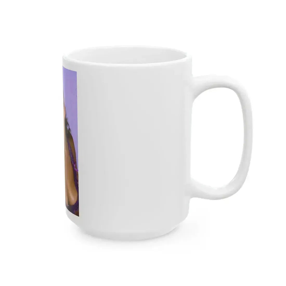 Linda Blair #197 - Partially Topless (Vintage Female Icon) White Coffee Mug - Go Mug Yourself