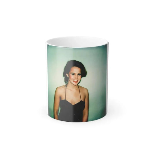 Linda Blair #20 (Vintage Female Icon) Color Changing Coffee Mug 11oz - Go Mug Yourself