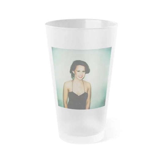 Linda Blair #20 (Vintage Female Icon) Frosted Pint Glass 16oz 16oz Frosted - Go Mug Yourself