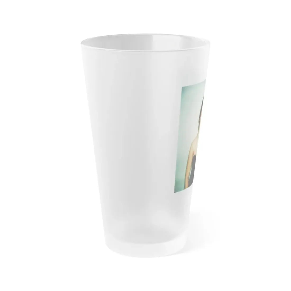 Linda Blair #20 (Vintage Female Icon) Frosted Pint Glass 16oz - Go Mug Yourself