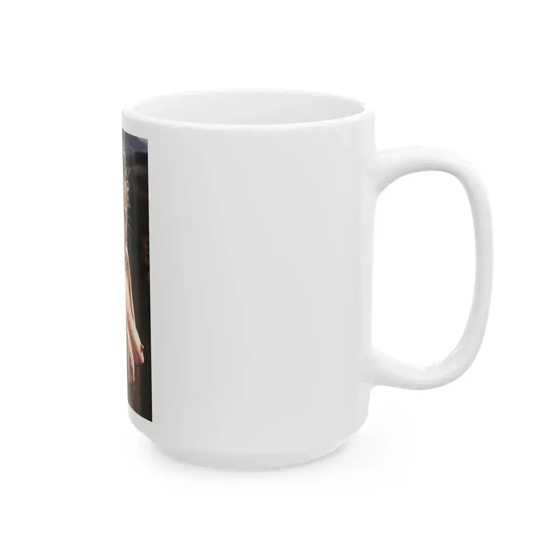 Linda Blair #202 - Topless (Vintage Female Icon) White Coffee Mug - Go Mug Yourself