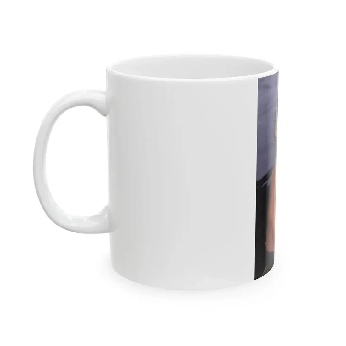 Linda Blair #202 - Topless (Vintage Female Icon) White Coffee Mug - Go Mug Yourself