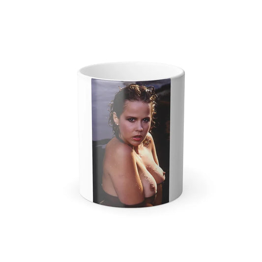 Linda Blair #202 - Topless (Vintage Female Icons) Color Changing Mug 11oz-11oz-Go Mug Yourself