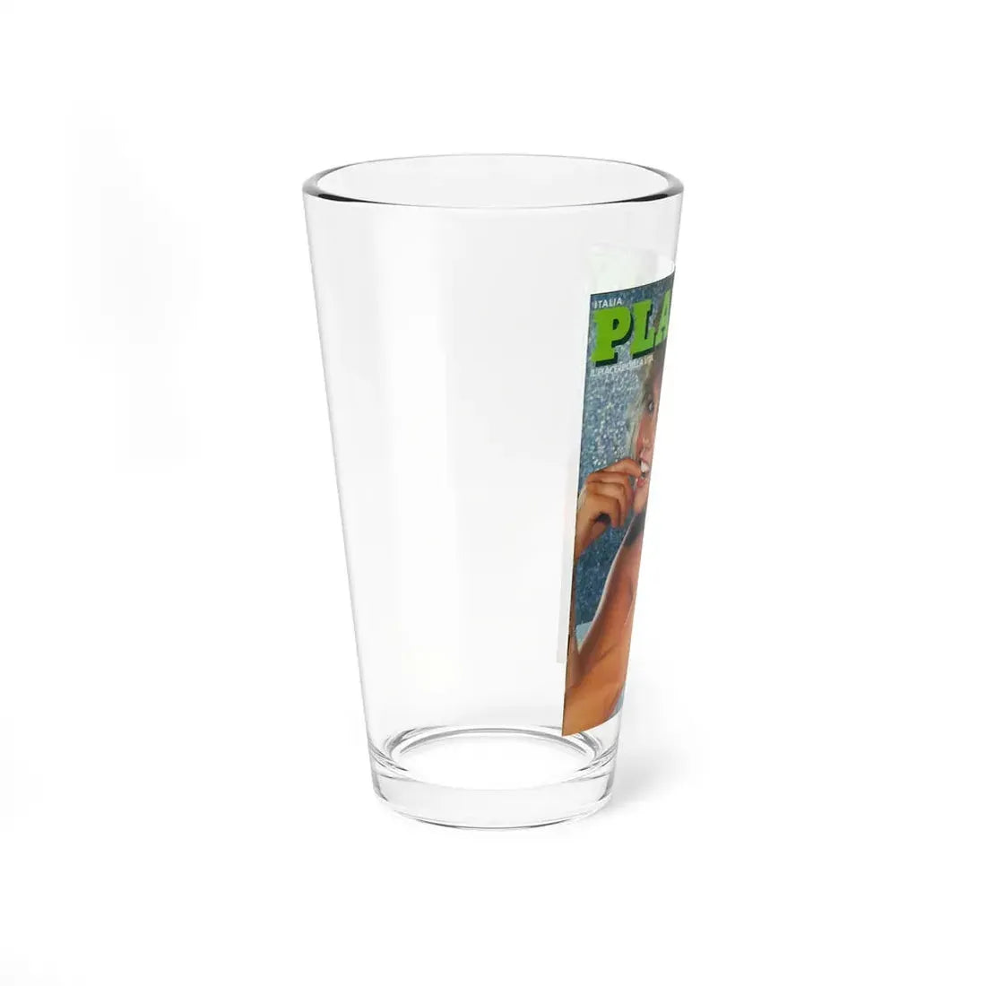 Linda Blair #211 - Italian Playboy Mag. '83 (Vintage Female Icon) Pint Glass 16oz - Go Mug Yourself