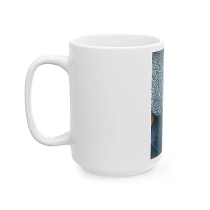 Linda Blair #212 - Italian Playboy Mag. '83 (Vintage Female Icon) White Coffee Mug - Go Mug Yourself