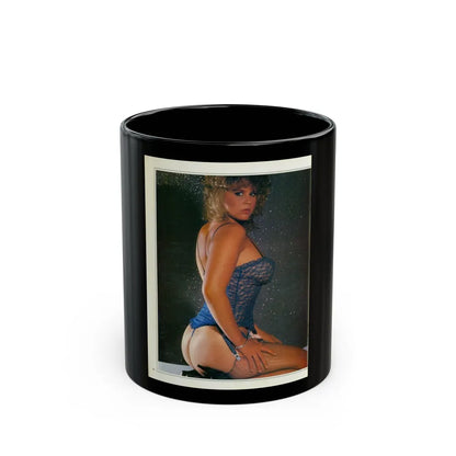 Linda Blair #213 (Vintage Female Icon) Black Coffee Mug-11oz-Go Mug Yourself