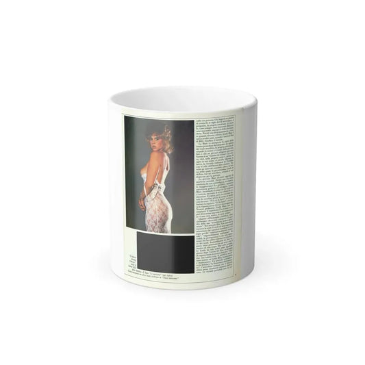 Linda Blair #214 - Topless (Vintage Female Icon) Color Changing Mug 11oz 11oz - Go Mug Yourself