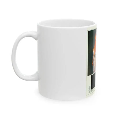 Linda Blair #214 - Topless (Vintage Female Icon) White Coffee Mug - Go Mug Yourself