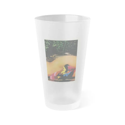 Linda Blair #216 (Vintage Female Icon) Frosted Pint Glass 16oz 16oz Frosted - Go Mug Yourself