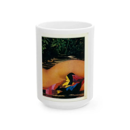 Linda Blair #216 (Vintage Female Icon) White Coffee Mug 15oz - Go Mug Yourself