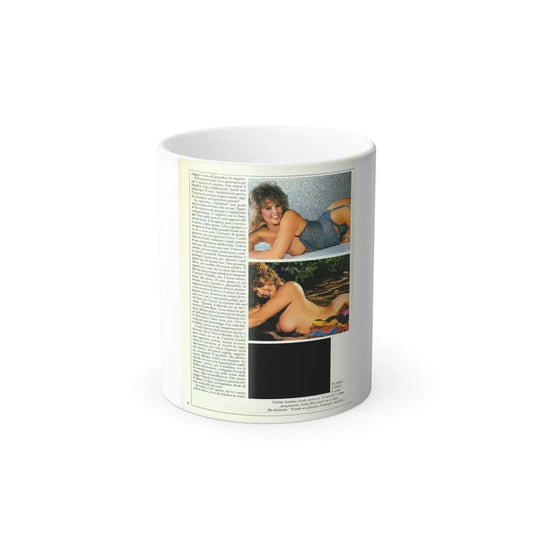 Linda Blair #217 - Topless Photos (Vintage Female Icon) Color Changing Mug 11oz 11oz - Go Mug Yourself