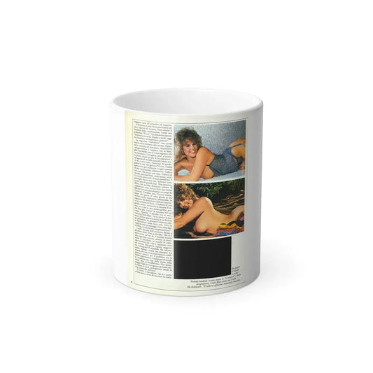 Linda Blair #217 - Topless (Vintage Female Icon) Color Changing Mug 11oz 11oz - Go Mug Yourself