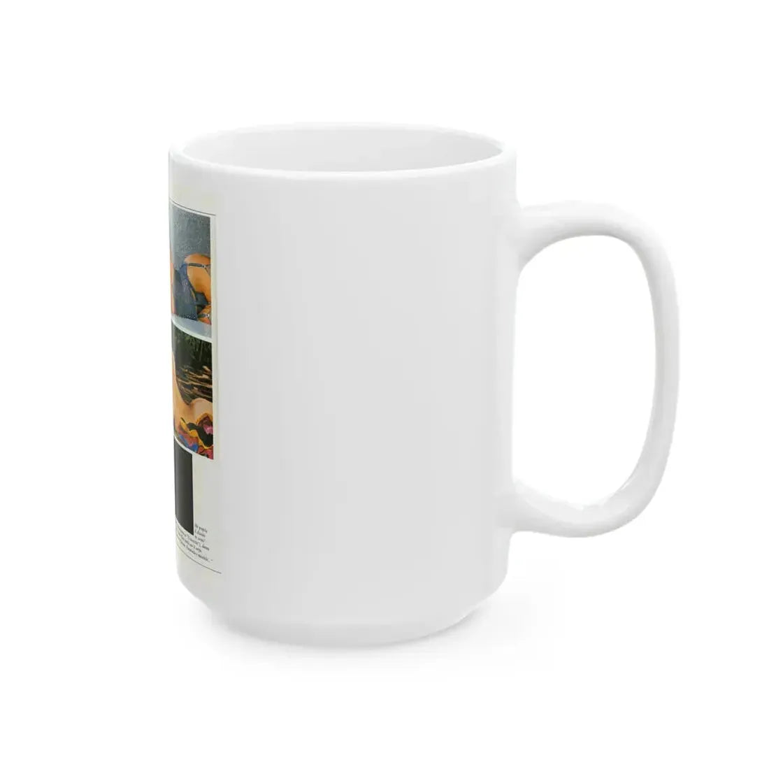 Linda Blair #217 - Topless (Vintage Female Icon) White Coffee Mug - Go Mug Yourself