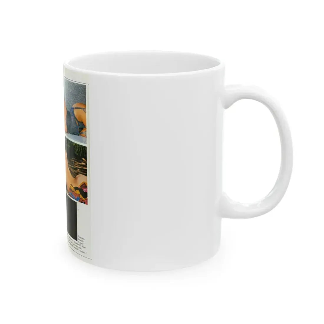 Linda Blair #217 - Topless (Vintage Female Icon) White Coffee Mug - Go Mug Yourself