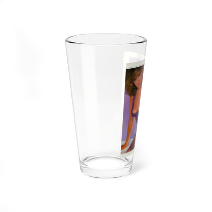 Linda Blair #218 - Partially Topless (Vintage Female Icon) Pint Glass 16oz-Go Mug Yourself