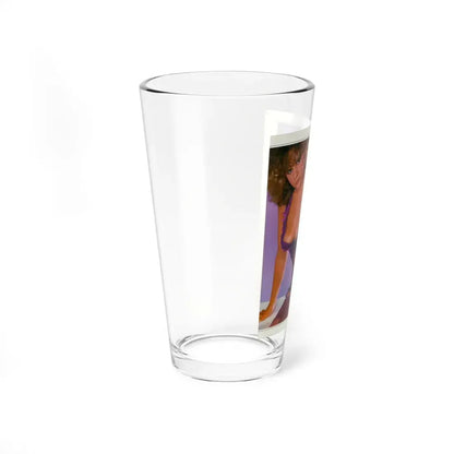 Linda Blair #218 - Partially Topless (Vintage Female Icon) Pint Glass 16oz - Go Mug Yourself