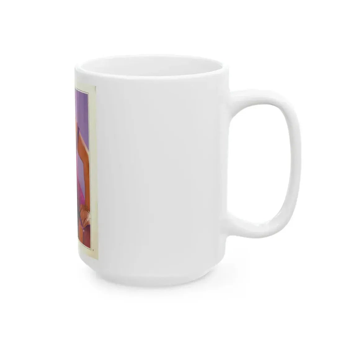 Linda Blair #218 - Partially Topless (Vintage Female Icon) White Coffee Mug - Go Mug Yourself
