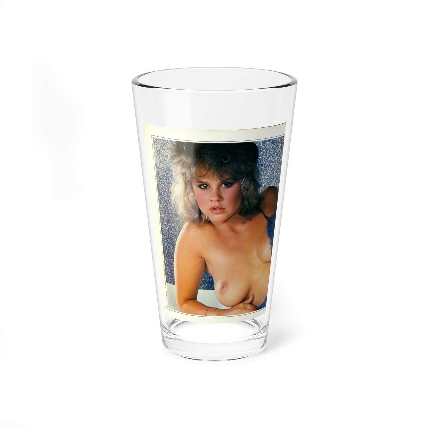 Linda Blair #219 - Topless (Vintage Female Icon) Pint Glass 16oz-16oz-Go Mug Yourself