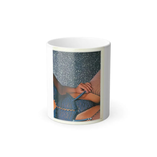 Linda Blair #220 - Topless (Vintage Female Icons) Color Changing Mug 11oz-11oz-Go Mug Yourself