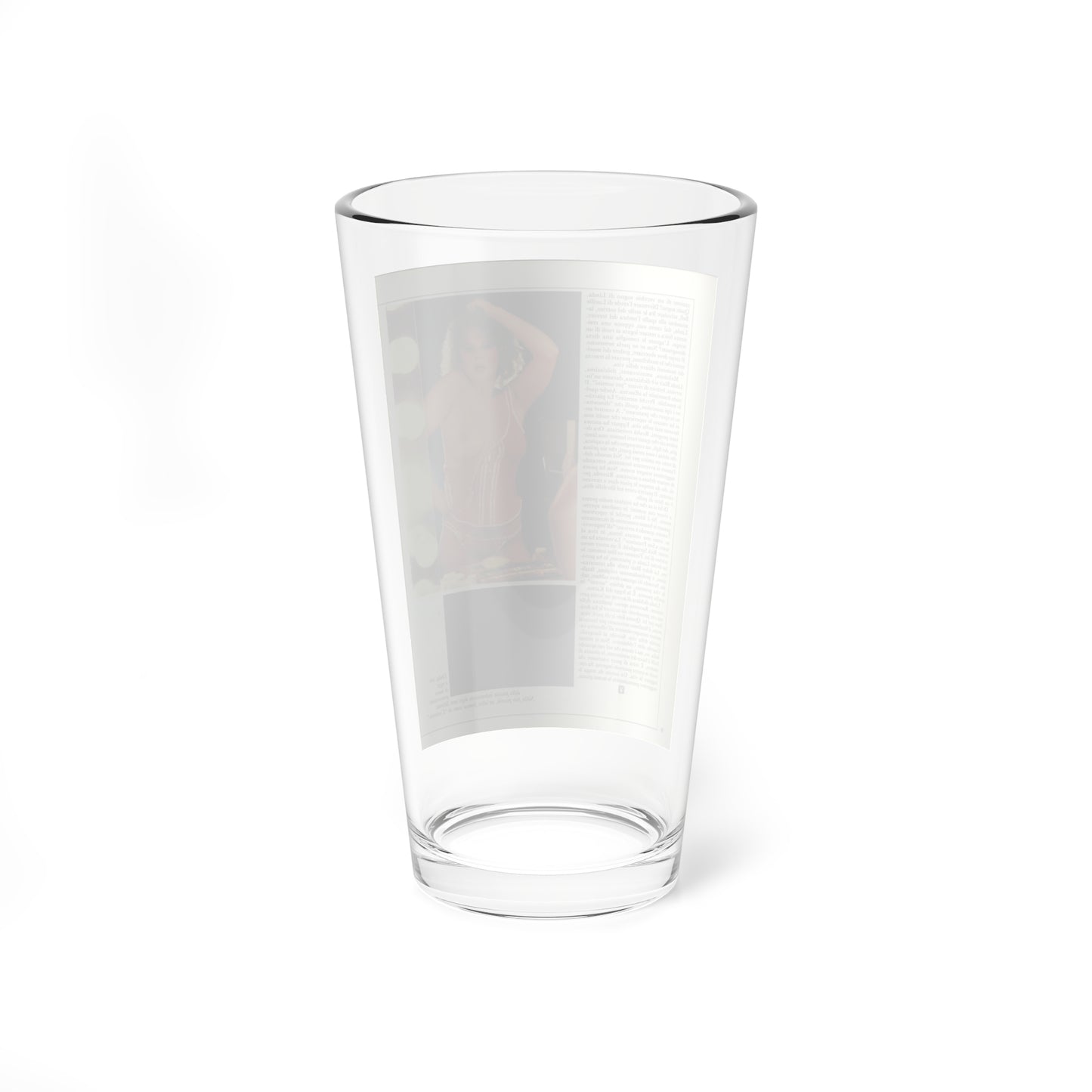 Linda Blair #221 - Partially Topless (Vintage Female Icon) Pint Glass 16oz-Go Mug Yourself