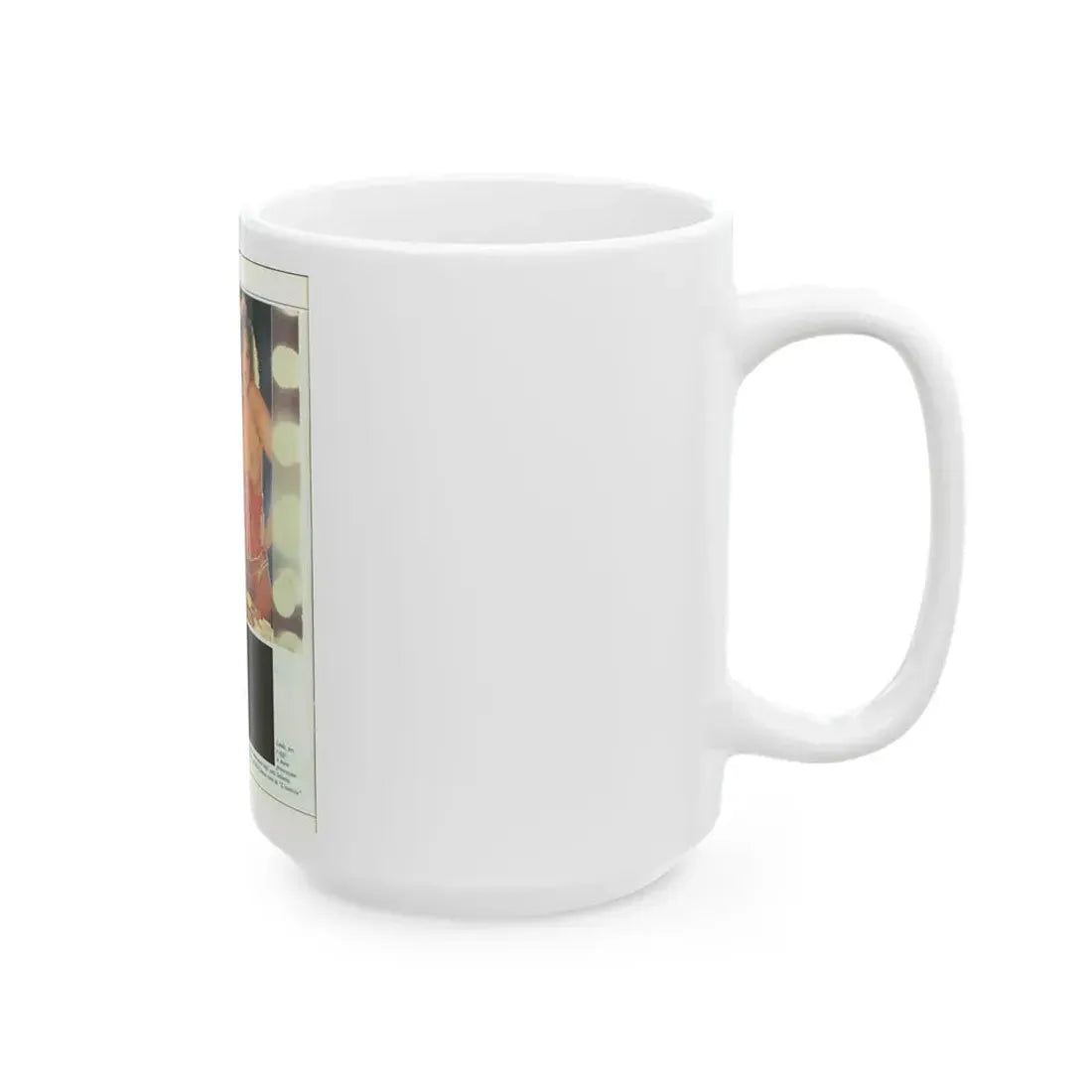 Linda Blair #221 - Partially Topless (Vintage Female Icon) White Coffee Mug - Go Mug Yourself