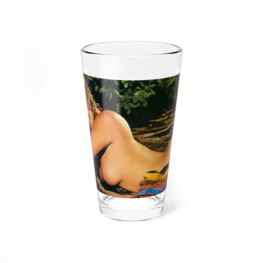 Linda Blair #225 - Topless (Vintage Female Icon) Pint Glass 16oz 16oz - Go Mug Yourself