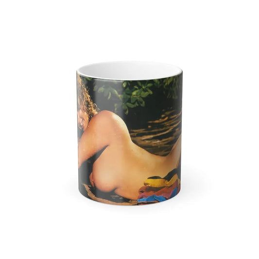 Linda Blair #225 - Topless (Vintage Female Icons) Color Changing Mug 11oz-11oz-Go Mug Yourself