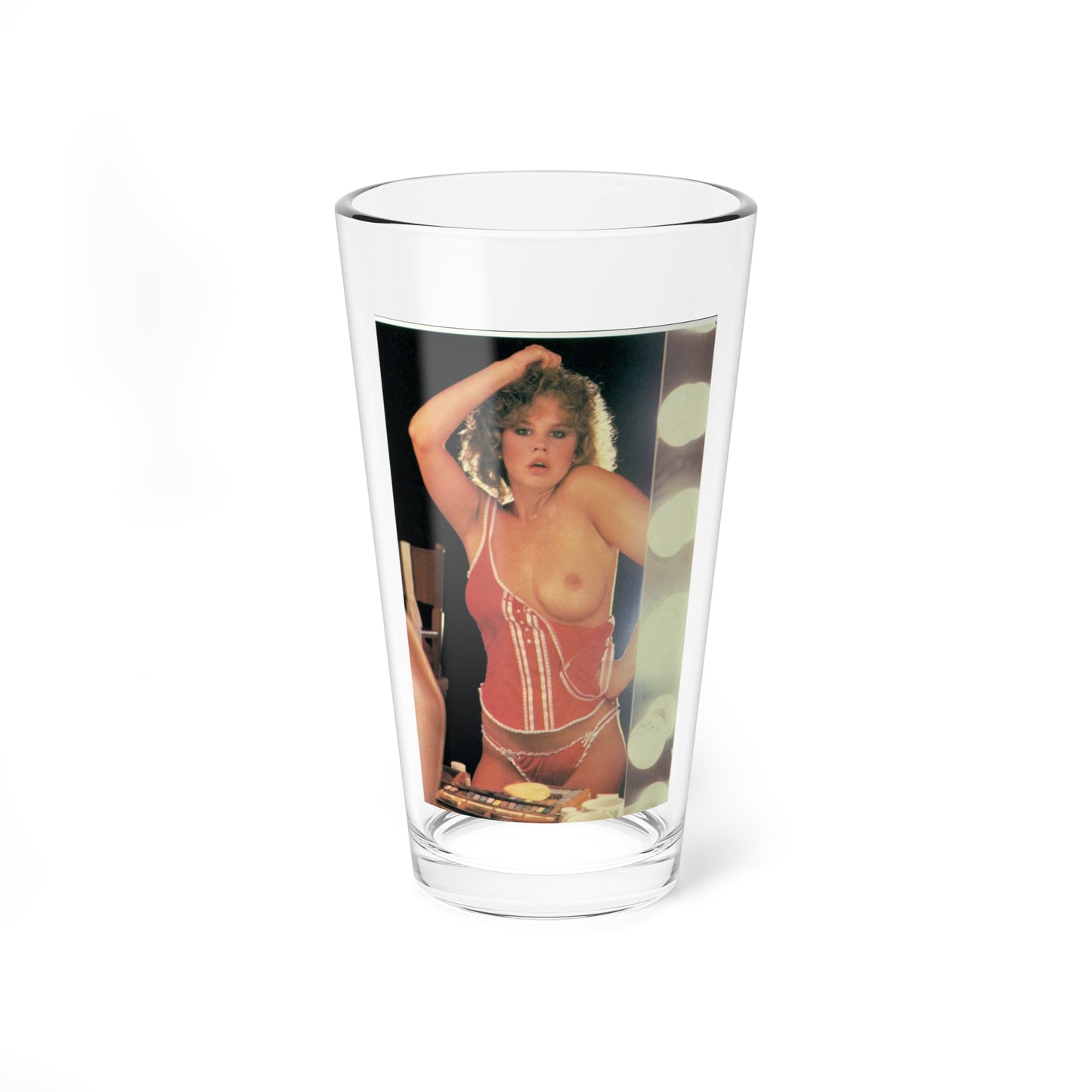 Linda Blair #226 - Partially Topless (Vintage Female Icon) Pint Glass 16oz-16oz-Go Mug Yourself