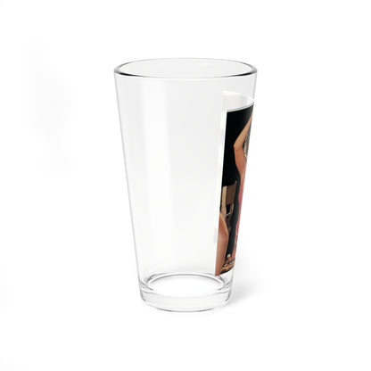 Linda Blair #226 - Partially Topless (Vintage Female Icon) Pint Glass 16oz-Go Mug Yourself