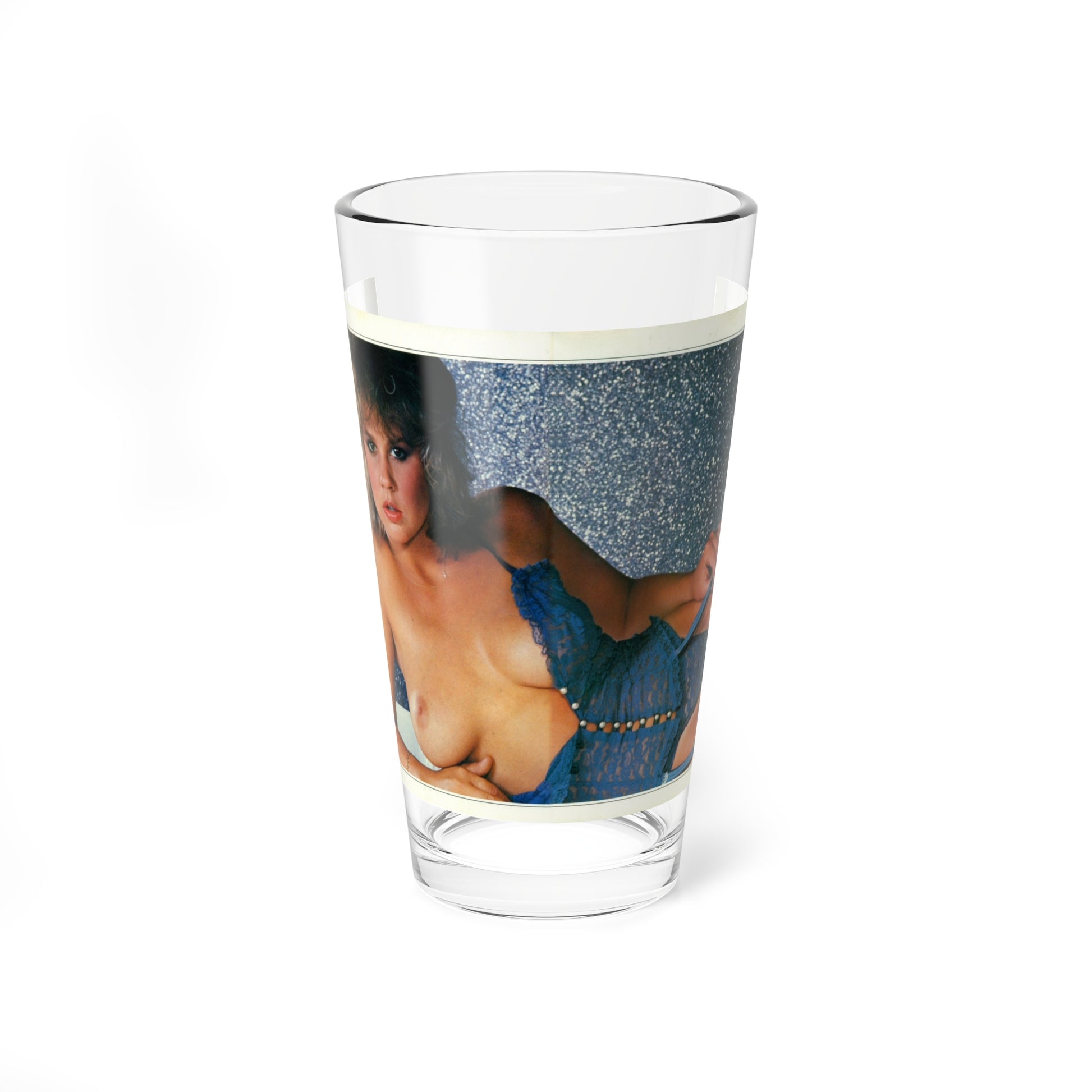 Linda Blair #228 - Partially Topless (Vintage Female Icon) Pint Glass 16oz-16oz-Go Mug Yourself