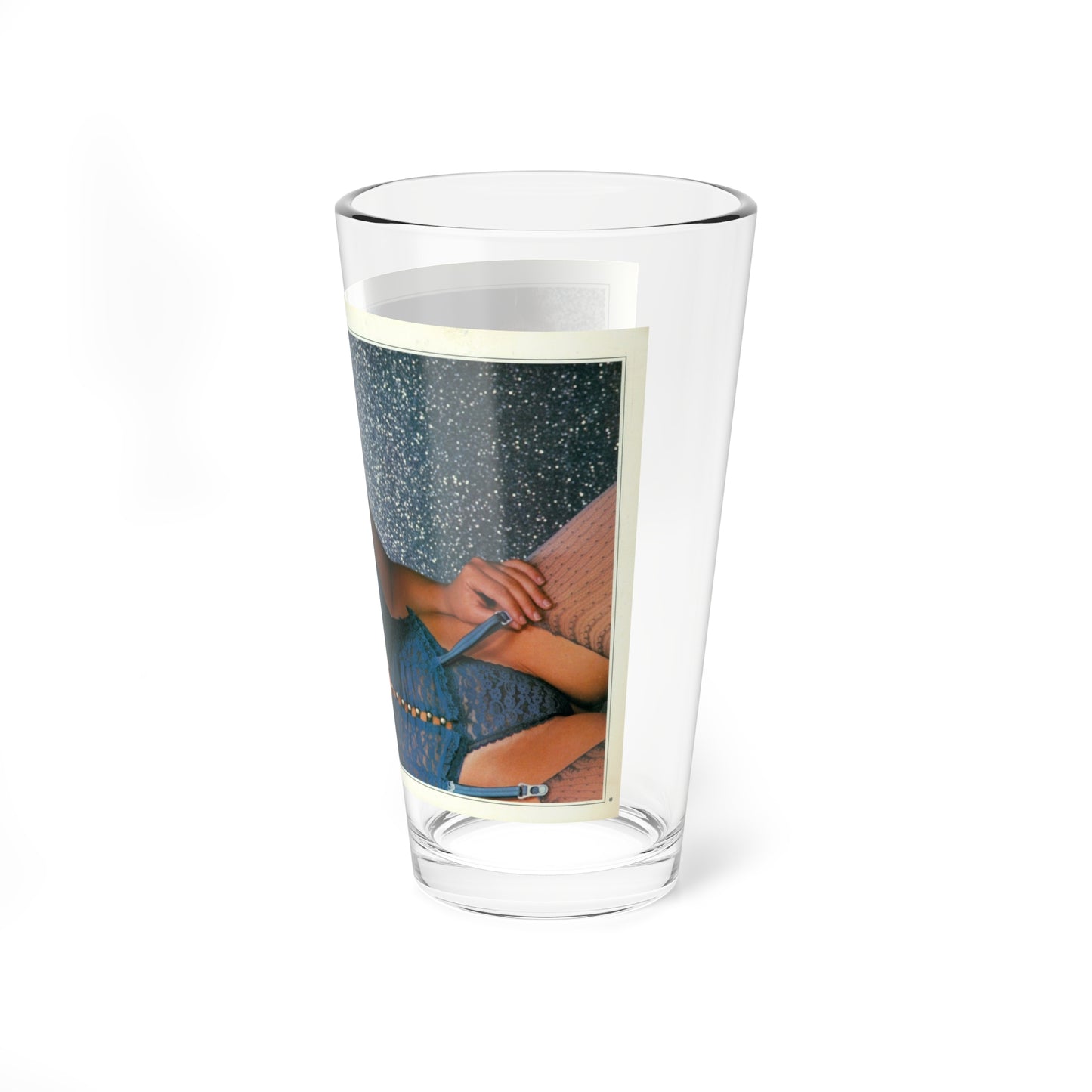 Linda Blair #228 - Partially Topless (Vintage Female Icon) Pint Glass 16oz-Go Mug Yourself